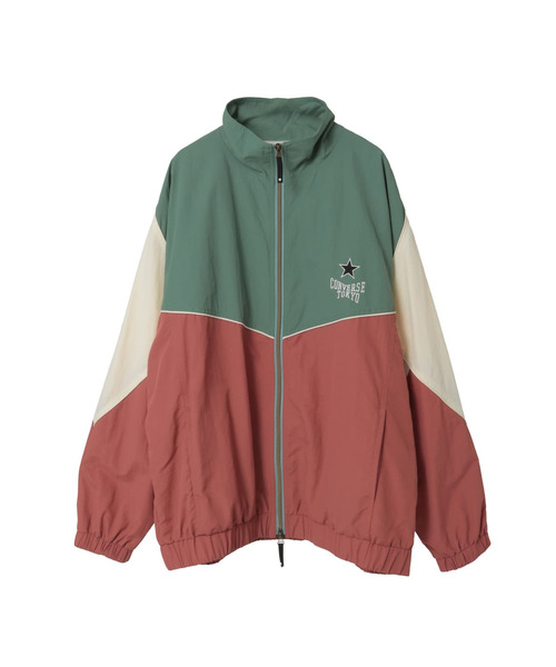 CONVERSE TOKYO(コンバーストウキョウ)の「BI-COLOR NYLON JACKET(ブルゾン・レディース・ネイビー/カーキ/グレー・SMALL/MEDIUM)」の22枚目の写真