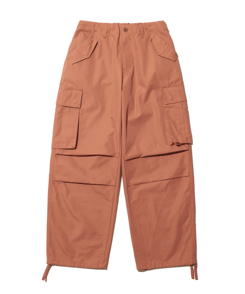Big Unionの「PLEATED CARGO PANTS (CT) / SALMON(スウェットパンツ・レディース・その他・LARGE/MEDIUM/SMALL/X-SMALL)」の1枚目の写真