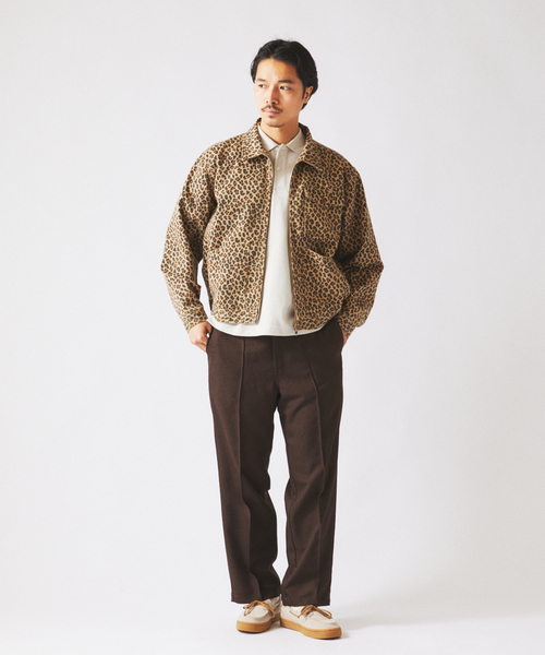 UNIVERSAL OVERALL（ユニバーサルオーバーオール）の「UNIVERSAL OVERALL / ユニバーサル オーバーオール 別注 ジップブルゾン（その他アウター・メンズ・カーキ/キャメル・MEDIUM/LARGE）」の5枚目の写真