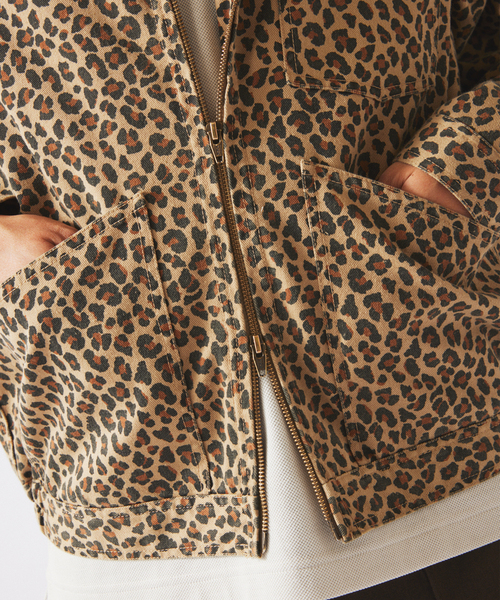 UNIVERSAL OVERALL（ユニバーサルオーバーオール）の「UNIVERSAL OVERALL / ユニバーサル オーバーオール 別注 ジップブルゾン（その他アウター・メンズ・カーキ/キャメル・MEDIUM/LARGE）」の18枚目の写真