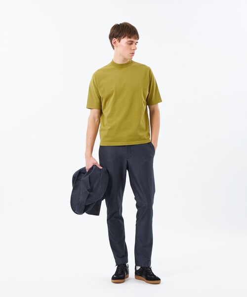 MACKINTOSH PHILOSOPHY(マッキントッシュ フィロソフィー)の「【WEB&一部店舗限定】テーラードジャージー パンツ スーピマデニムライクジャージー(その他パンツ・メンズ・ネイビー・38/40/42/44)」の2枚目の写真