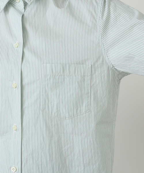 Deuxieme Classe（ドゥーズィエムクラス）の「ワイヤーウォッシュシャツ（シャツ/ブラウス・レディース・ホワイト/モスグリーン/ピンク系その他・FREE）」の13枚目の写真