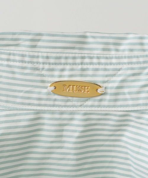 Deuxieme Classe（ドゥーズィエムクラス）の「ワイヤーウォッシュシャツ（シャツ/ブラウス・レディース・ホワイト/モスグリーン/ピンク系その他・FREE）」の14枚目の写真