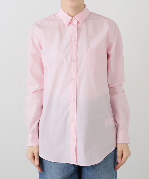 Deuxieme Classe（ドゥーズィエムクラス）の「ワイヤーウォッシュシャツ（シャツ/ブラウス・レディース・ホワイト/モスグリーン/ピンク系その他・FREE）」の19枚目の写真