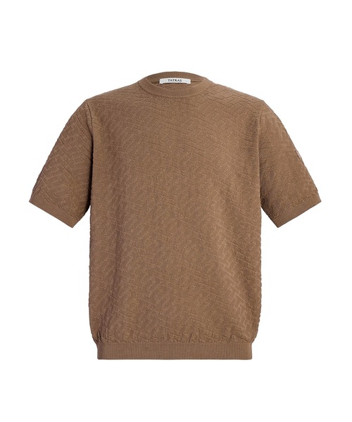 TATRAS(タトラス)の「TATRAS(タトラス) CASTORE カストーレ(ニット/セーター・メンズ・ホワイト/ベージュ/ブラック・4/3/2/1)」の2枚目の写真