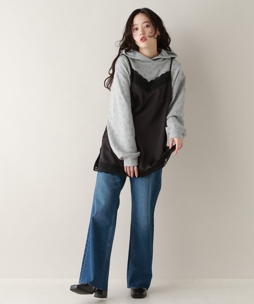 RAGEBLUE(レイジブルー)の「スクエアトゥスリムブーツ(ブーツ・レディース・ブラック・LARGE/MEDIUM)」の8枚目の写真