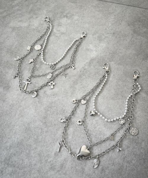 WEGO（ウィゴー）の「WEGO/ジャラモチーフウォレットチェーン（ウォレットチェーン・レディース・その他2/その他1・FREE）」の3枚目の写真