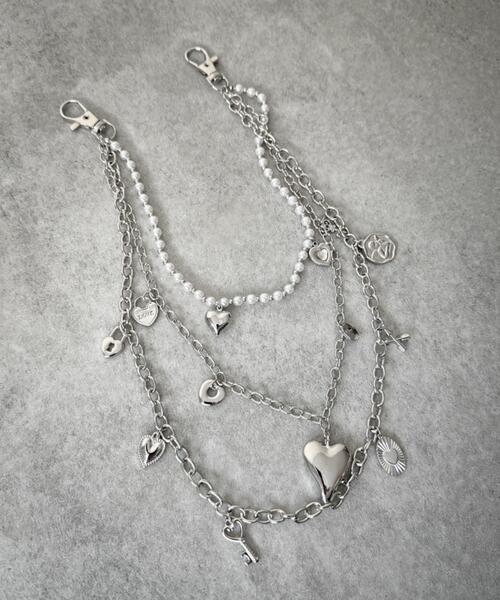 WEGO（ウィゴー）の「WEGO/ジャラモチーフウォレットチェーン（ウォレットチェーン・レディース・その他2/その他1・FREE）」の5枚目の写真