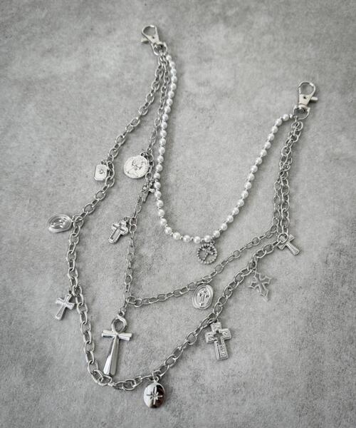 WEGO（ウィゴー）の「WEGO/ジャラモチーフウォレットチェーン（ウォレットチェーン・レディース・その他2/その他1・FREE）」の7枚目の写真