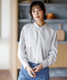 ANY SIS（エニィスィス）の「クロップドヨークハオリ シャツ（シャツ/ブラウス）」