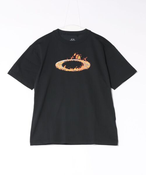 OAKLEY(オークリー)の「OAKLEY/オークリー 半袖 Tシャツ メンズ O-TECH COLD COTTON TEE IC FOA409026(Tシャツ/カットソー・メンズ・ブラック/ホワイト・S/M/XS)」の12枚目の写真