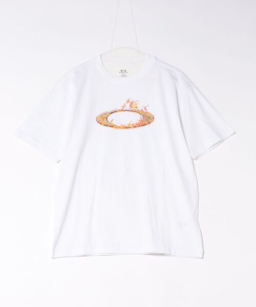 OAKLEY(オークリー)の「OAKLEY/オークリー 半袖 Tシャツ メンズ O-TECH COLD COTTON TEE IC FOA409026(Tシャツ/カットソー・メンズ・ブラック/ホワイト・S/M/XS)」の7枚目の写真
