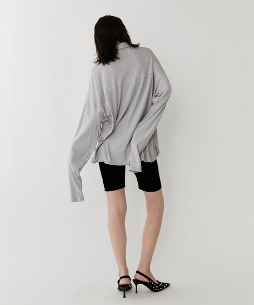 VION(ヴィオン)の「シアーベロアバイカーショーツ / Sheer Velour Biker Shorts(その他パンツ・レディース・ブラック/イエロー/ブルー・FREE)」の20枚目の写真