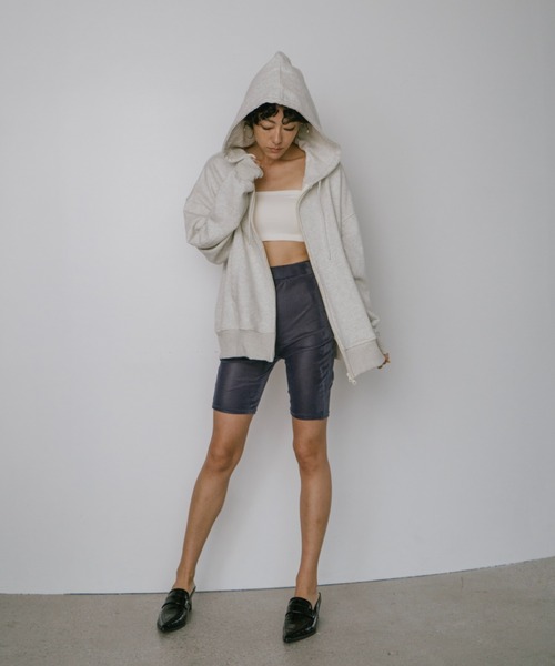 VION(ヴィオン)の「シアーベロアバイカーショーツ / Sheer Velour Biker Shorts(その他パンツ・レディース・ブラック/イエロー/ブルー・FREE)」の11枚目の写真