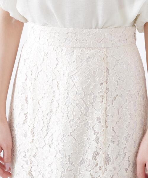 PROPORTION BODY DRESSING(プロポーションボディドレッシング)の「チュールドッキングレーススカート / 1216120300(スカート・レディース・ホワイト系その他/ベージュ・P/S/MEDIUM)」の7枚目の写真