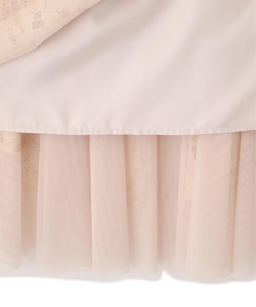 PROPORTION BODY DRESSING(プロポーションボディドレッシング)の「チュールドッキングレーススカート / 1216120300(スカート・レディース・ホワイト系その他/ベージュ・P/S/MEDIUM)」の12枚目の写真