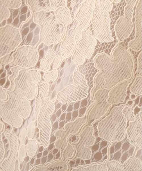 PROPORTION BODY DRESSING(プロポーションボディドレッシング)の「チュールドッキングレーススカート / 1216120300(スカート・レディース・ホワイト系その他/ベージュ・P/S/MEDIUM)」の13枚目の写真