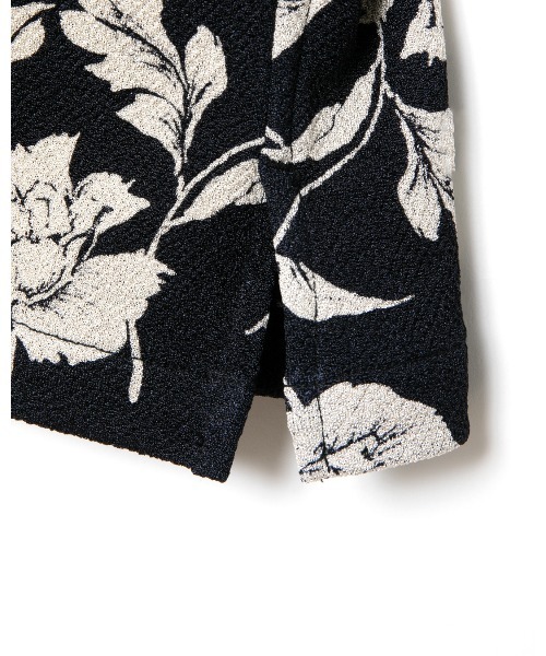 APPLEBUM(アップルバム)の「Chirimen Knit Aloha Shirt (Oversized)(シャツ/ブラウス・メンズ・ブラック・MEDIUM/LARGE/X-LARGE)」の12枚目の写真