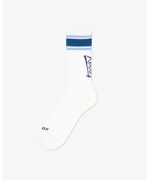 KEBOZ(ケボズ)の「ICON LINE SOCKS(ソックス/靴下・メンズ・ブラック/ライトイエロー/ネイビー/アッシュグレー/ホワイト・FREE)」の2枚目の写真
