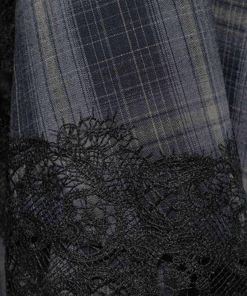 HARE（ハレ）の「イレヘムレイヤーキャミワンピース(HARE)（ワンピース・レディース・ブラック/チェック/ブルー・FREE）」の17枚目の写真