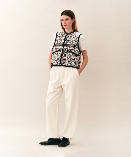 LAVENHAM（ラベンハム）の「Jacquard Cropped Thornham Womens / ジャカード クロップド ソーンハム ウィメンズ（ベスト・レディース・その他・8/6/10/12）」の3枚目の写真