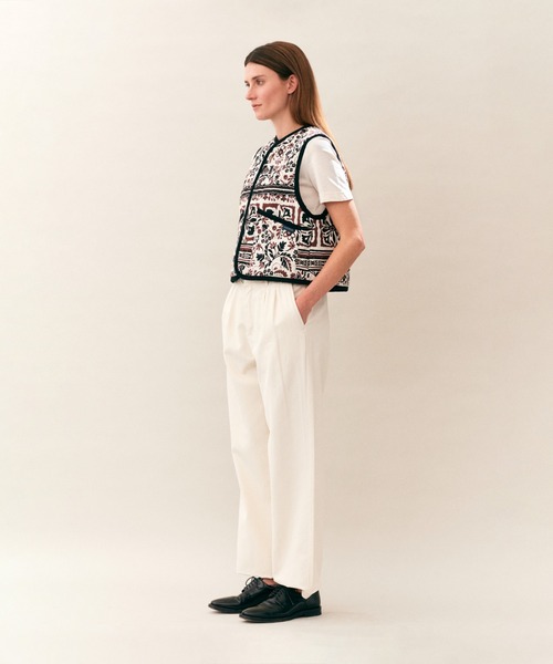 LAVENHAM（ラベンハム）の「Jacquard Cropped Thornham Womens / ジャカード クロップド ソーンハム ウィメンズ（ベスト・レディース・その他・8/6/10/12）」の4枚目の写真