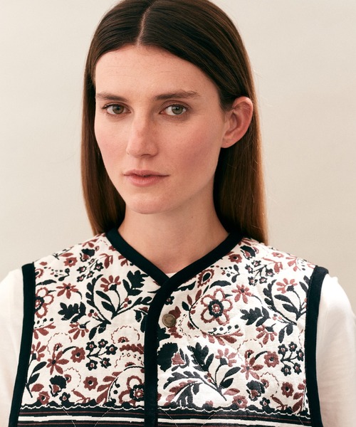 LAVENHAM（ラベンハム）の「Jacquard Cropped Thornham Womens / ジャカード クロップド ソーンハム ウィメンズ（ベスト・レディース・その他・8/6/10/12）」の8枚目の写真