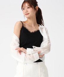 MISCH MASCH（ミッシュマッシュ）の「2026春夏新作 レーストリミングキャミソール（キャミソール）」