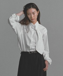 【SOSHIOTSUKI/ソウシオオツキ】ASCOT TIE COLLAR SHIRT