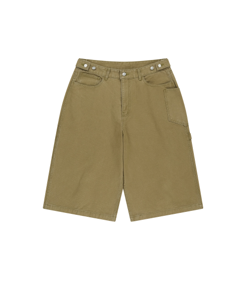 ENDOOR(エンドア)の「Washed Utility Bermuda Pants (beige)(その他パンツ・メンズ・その他・1/2/3)」の7枚目の写真