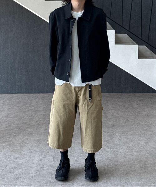ENDOOR(エンドア)の「Washed Utility Bermuda Pants (beige)(その他パンツ・メンズ・その他・1/2/3)」の2枚目の写真