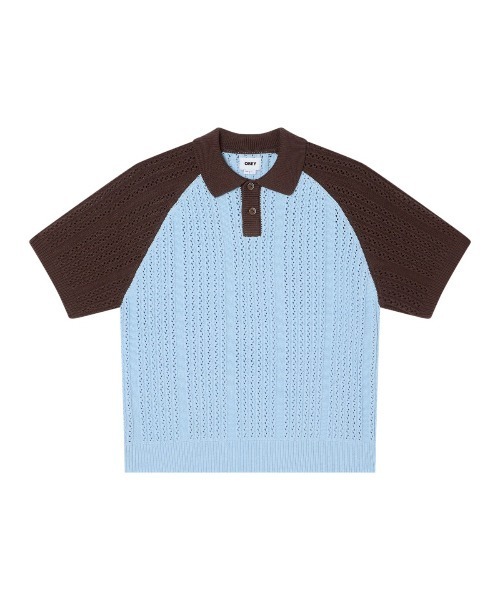 OBEY ABEL POLO SWEATER（オベイ アベル ポロ セーター）（ニット 