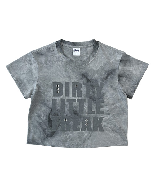 THECOLDESTMOMENT(ザコールデストモーメント)の「TCM dirty little freak crop T (light grey)(Tシャツ/カットソー・レディース・その他・X-SMALL)」の1枚目の写真
