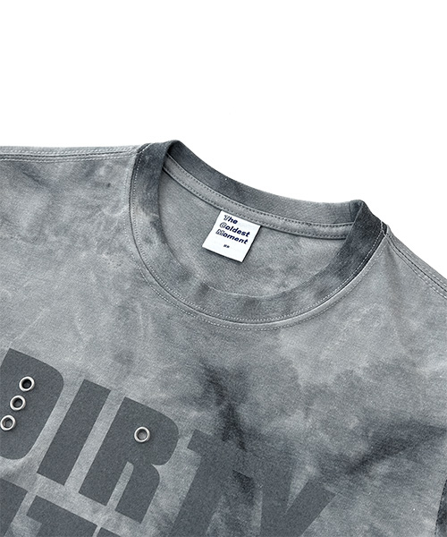 THECOLDESTMOMENT(ザコールデストモーメント)の「TCM dirty little freak crop T (light grey)(Tシャツ/カットソー・レディース・その他・X-SMALL)」の4枚目の写真