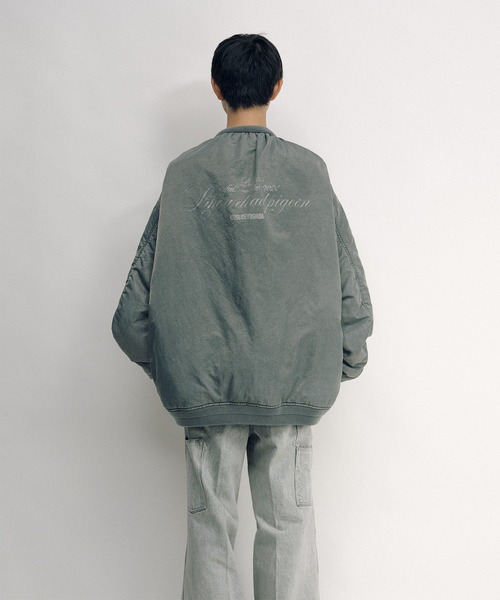KEISUKEYOSHIDA(ケイスケヨシダ)の「Flight Jacket(MA-1・レディース・グレー/ブラック・L/M)」の20枚目の写真