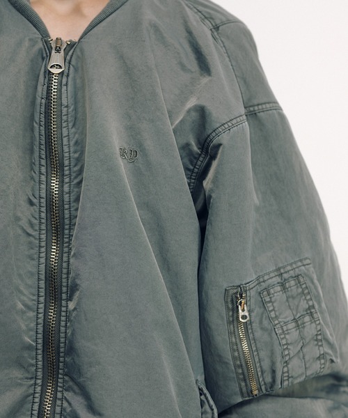 KEISUKEYOSHIDA(ケイスケヨシダ)の「Flight Jacket(MA-1・レディース・グレー/ブラック・L/M)」の21枚目の写真