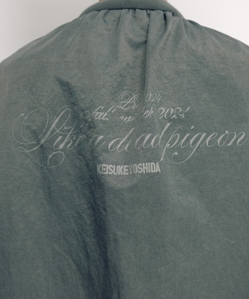 KEISUKEYOSHIDA(ケイスケヨシダ)の「Flight Jacket(MA-1・レディース・グレー/ブラック・L/M)」の22枚目の写真