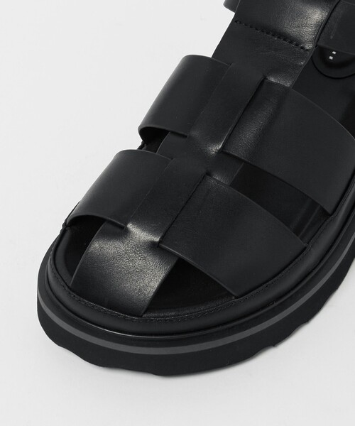 MOHI（モヒ）の「＜MOHI＞GURKHA サンダル（サンダル・レディース・ブラック・36/38/39/37）」の8枚目の写真