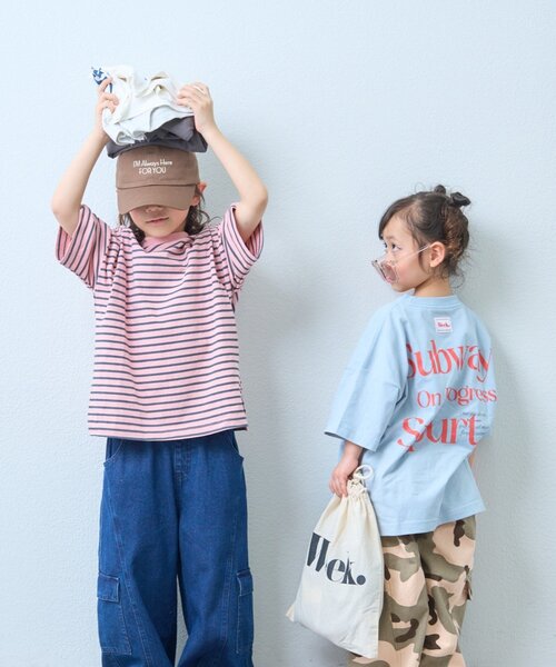CIAOPANIC TYPY（チャオパニックティピー）の「【KIDS】5枚セットアソート半袖TEE巾着付き！【WEEKTEE】（Tシャツ/カットソー・キッズ・その他・150/130/110）」の3枚目の写真