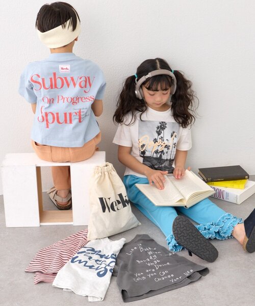 CIAOPANIC TYPY（チャオパニックティピー）の「【KIDS】5枚セットアソート半袖TEE巾着付き！【WEEKTEE】（Tシャツ/カットソー・キッズ・その他・150/130/110）」の19枚目の写真