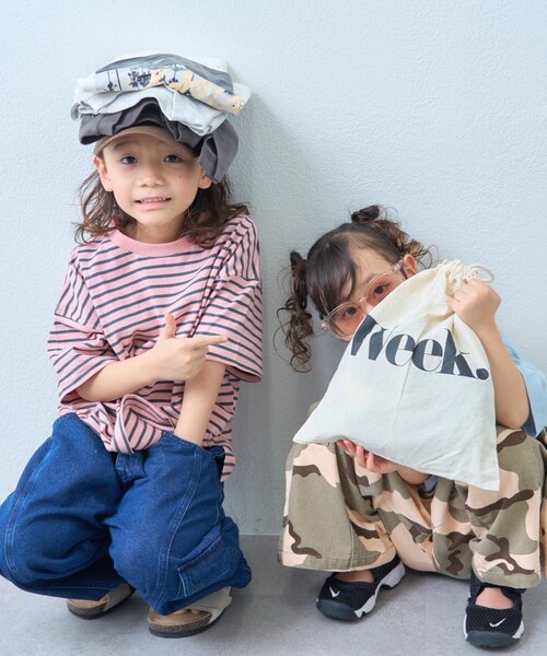 CIAOPANIC TYPY（チャオパニックティピー）の「【KIDS】5枚セットアソート半袖TEE巾着付き！【WEEKTEE】（Tシャツ/カットソー・キッズ・その他・150/130/110）」の22枚目の写真