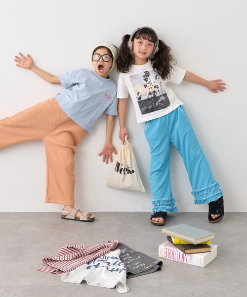 CIAOPANIC TYPY(チャオパニックティピー)の「【KIDS】綿100%5枚セットアソート半袖TEE/巾着付き《WEEKTEE》(Tシャツ/カットソー・キッズ・その他・150/130/110)」の20枚目の写真