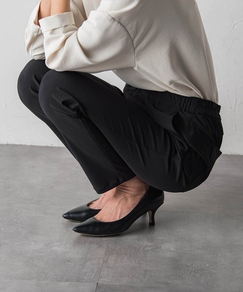 la.f…(ラエフ)の「【WEB限定】"愛され定番"美脚レギパン(その他パンツ・レディース・ベージュ/ネイビー/ブラック・7号/9号/11号)」の7枚目の写真