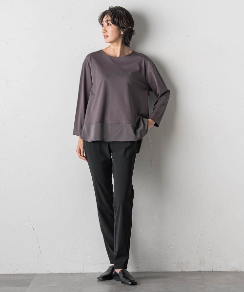 la.f…(ラエフ)の「【WEB限定】"愛され定番"美脚レギパン(その他パンツ・レディース・ベージュ/ネイビー/ブラック・7号/9号/11号)」の10枚目の写真