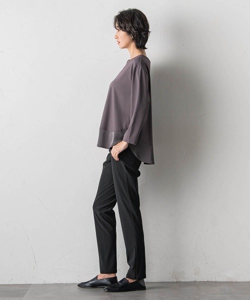 la.f…(ラエフ)の「【WEB限定】"愛され定番"美脚レギパン(その他パンツ・レディース・ベージュ/ネイビー/ブラック・7号/9号/11号)」の11枚目の写真