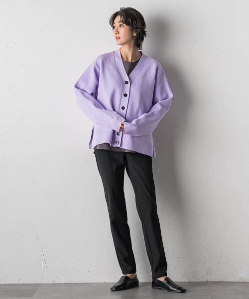 la.f…(ラエフ)の「【WEB限定】"愛され定番"美脚レギパン(その他パンツ・レディース・ベージュ/ネイビー/ブラック・7号/9号/11号)」の13枚目の写真
