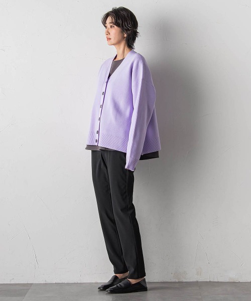 la.f…(ラエフ)の「【WEB限定】"愛され定番"美脚レギパン(その他パンツ・レディース・ベージュ/ネイビー/ブラック・7号/9号/11号)」の15枚目の写真