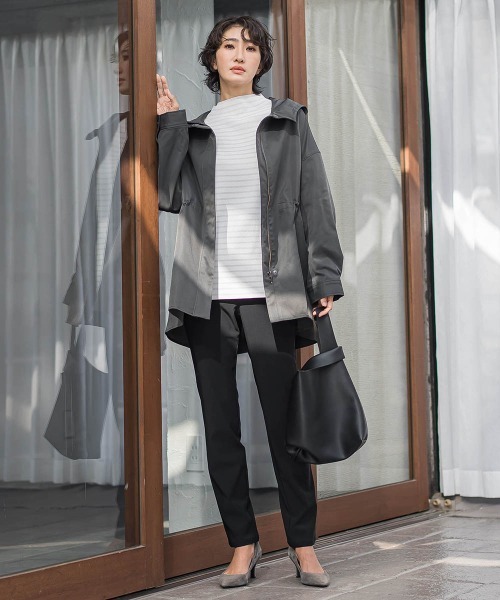 la.f…(ラエフ)の「【WEB限定】"愛され定番"美脚レギパン(その他パンツ・レディース・ベージュ/ネイビー/ブラック・7号/9号/11号)」の19枚目の写真