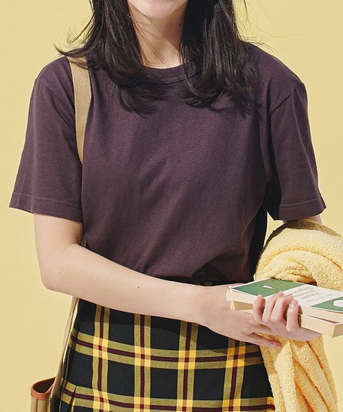Printstar(プリントスター)の「【Printstar】5.9オンス オープンエンドTシャツ 00087(Tシャツ/カットソー・メンズ・ブラック/スモーキーグリーン系/ピンクベージュ/アイボリー/アーミー/グレイッシュブルー/ライトイエロー/チャコールグレー/ライトベージュ/ダークブルー/ネイビー/ライトブラック/ダークブラウン/バーガンディー/ホワイト・XL/L/S/M)」の6枚目の写真
