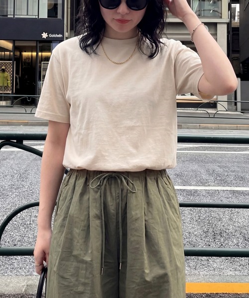 Printstar(プリントスター)の「【Printstar】5.9オンス オープンエンドTシャツ 00087(Tシャツ/カットソー・メンズ・ブラック/スモーキーグリーン系/ピンクベージュ/アイボリー/アーミー/グレイッシュブルー/ライトイエロー/チャコールグレー/ライトベージュ/ダークブルー/ネイビー/ライトブラック/ダークブラウン/バーガンディー/ホワイト・XL/L/S/M)」の7枚目の写真